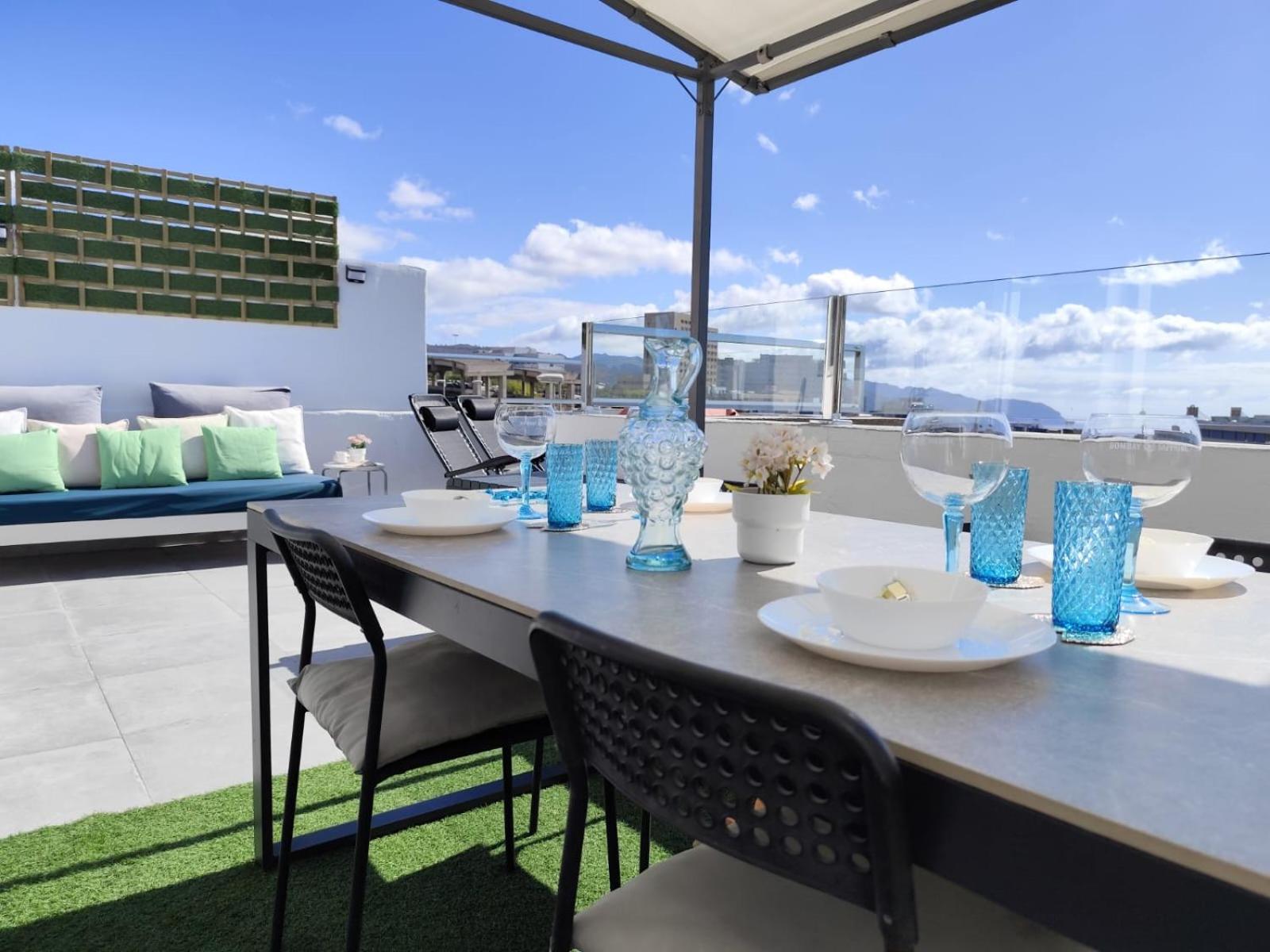 Atico Micaela. Terraza Y Vistas Apartment Santa Cruz de Tenerife Exterior photo